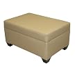 Modular Storage Ottoman - Tan