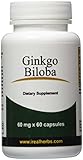 Ginkgo Biloba - 60mg X 60 Capsules - All the Benefits of Ginkgo Biloba, Concentrated in a Convenient Capsule Form