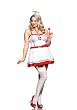 Seven Til Midnight 10334X Plus Size Miss Diagnosed Sexy Nurse Costume