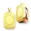14k Rectangle Locket