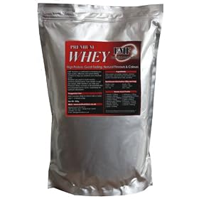 EMF Whey Protein Powder - 500g or 2kg - High Protein Shakes - 3 Flavours (Strawberry, Vanilla, Chocolate) Whey Protien
