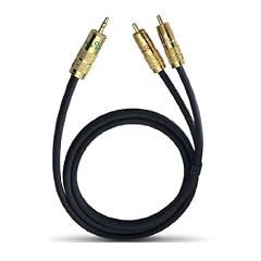 Oehlbach NF 1 Stereo Audio-Kabel f�r Soundkarten (3,5 Klinke-2 Cinch 1,00m) schwarz