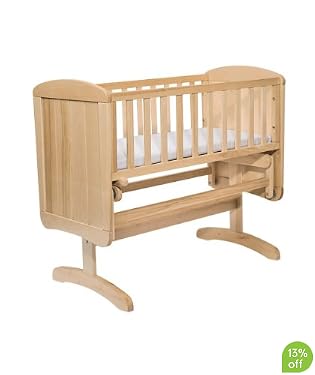 Mothercare Deluxe Gliding Crib - Birch