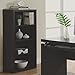 Monarch Specialties Bookcase - Sturdy Etagere with 3 Adjustable Book Shelves - 48”H (Cappuccino)