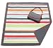 JJ Cole Collections All-Purpose Blanket, Gray/Red