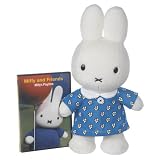 Miffy Plush with Blue Flower Dress and DVD
