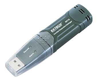 【クリックで詳細表示】アズワン 温湿度データーロガー (メモリスティック型) RHT10 /2-3188-01 ： 産業・研究開発用品