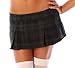 Folter TEACHERS PET Pleated Plaid MICRO MINI SKIRT- In Choice of Colors