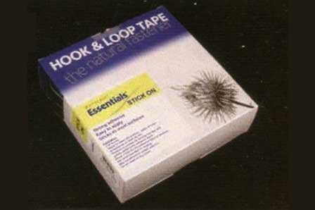 Whitecroft 93141 | White Stick-on Hook &amp; Loop Tape | 20mm x 10m | Self Adhesive