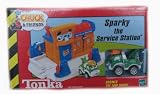 Tonka Lil' Chuck & Friends Sparky the Service Station Playset with Boomer the Tow Truck