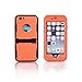 iPhone 6 Plus Waterproof Case, Caka Full-Body Underwater Waterproof Shockproof Dirtproof Durable Full Sealed Protection Case Cover With Kickstand For Apple Iphone 6 Plus 5.5 Inch Case (Orange)