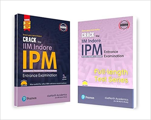 Crack IIM Indore - IPM Entrance Examination -Book 2017 Edition-