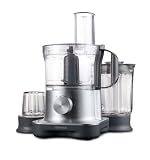 Kenwood FP260 Multi Pro Compact Food Processor, Brushed Metal