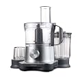 Kenwood FP260 Multi Pro Compact Food Processor, Brushed Metal