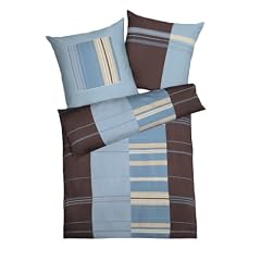 Kaeppel G-009595-53D1-VA97 Bettw�sche 2-teilig Ribbon 135 x 200 cm Biber, Farbe: mint
