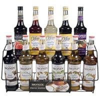 Monin Black 11 Bottle Rack Category: Drink Syrups
