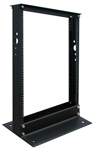 TRIPP LITE 13U 2-Post Open Frame Rack Server Cabinet Threaded Holes Components SR2POST13 Black