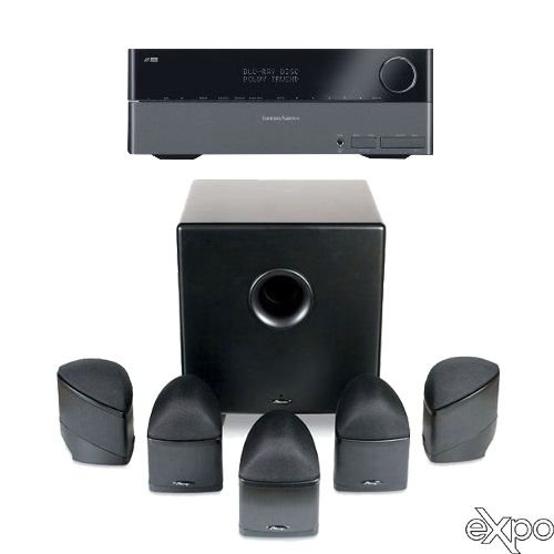 Mirage Nanosat 5.1 Compact Home Theater Speaker System and Harman Kardon AVR 2600 7 x 65W 7.1-Channel A/V Receiver Mirage Nanosat 5.1 Compact Home Theater Speaker System and Harman Kardon AVR 2600 7 x 65W 7.1-Channel A/V Receiver