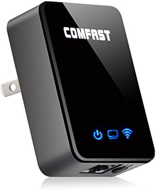 InnoGear® Wireless Mini Wifi Range Extender Mini Repeater Signal Booster Access Point with Button for WPS Encryption Protection, Wall-plug design, Compatible with Network Standards 802.11b 802.11g 802.11n 802.3u 802.3 802.3x