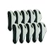 Golf Iron Covers for Nike, Ping, Taylormade, Callaway Iron, 10 pcs Neoprene Gray/White, CAW