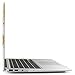 iDOO Plastic Hard Case ONLY for MacBook Air 11 inch (Model: A1370 and A1465) - White & Gold Marble