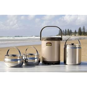 Thermos Thermal Cooker RPC-6000 2x3L and 6L Stainless Steel Pots by GetPreparedStuff