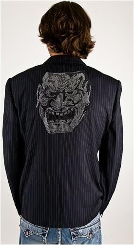 Artine Kabuki Mask Blazer - Black - M