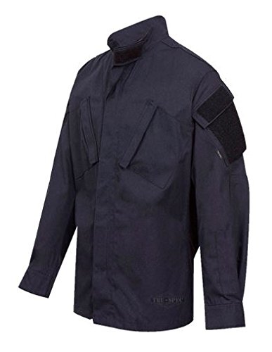 Tru-Spec Xfire Shirts 80/20 Midnight Navy FR Tactical Response Uniform, Large, Long