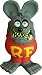 Rat Fink - 24 Inch Bank: Rat Fink (Color Exclusive - Gray)