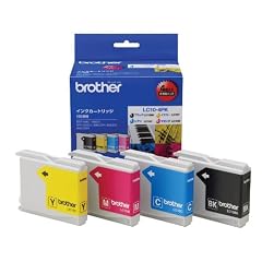 BROTHER インクカートリッジ LC10インク4色(BK．C．M．Y)パック LC10-4PK