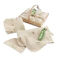 Baby Aspen Sweet Pea 5-Piece Organic Layette Set with Basket, Beige/Sage (0-6 Months) Big Save
