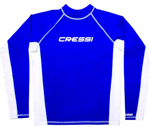 Cressi Herren Lycra Shirt Rash Guard Long, blau, 58, LW477107 Preisvergleich