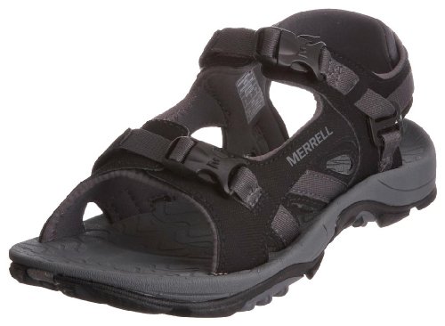 Merrell Men's River Bank Sport Black Sandal J88203 8 UK