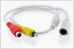 SVAT DIN2RCA 4 PIN DIN To RCA Converter