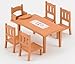 Epoch Sylvanian Families Sylvanian Family furniture Dining Table Set Ka-412