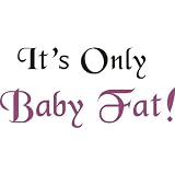 BabyFat - White Tank Top at MomLove