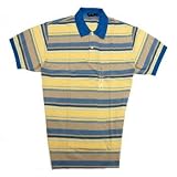 Nautica Big & Tall Heathered Pique Stripe Knit Shirt