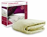 Morphy Richards 75179 Fleece Washable Electric Blanket, Single