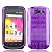 For T-Mobil Samsung Galaxy S Blaze 4G T769 Accessory - Purple Agryle TPU Gel Case Proctor Cover + Lf Stylus Pen