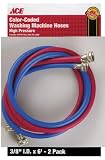Ace Color-Coded Washing Machine Inlet Hoses (5101P6)