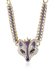 Betsey Johnson "Imperial Princess" Fox Necklace, 20"