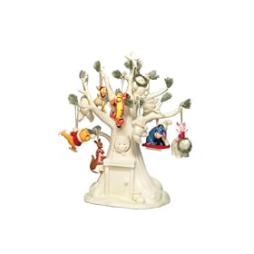 Department 56 Snowbabies Guest Collection Very Pooh Xmas Tree and Ornament Set by Department 56