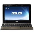 Asus X101 25,7 cm (10,1 Zoll) Netbook (Intel Atom N455, 1,6GHz, 1GB RAM, 32GB SSD, Intel 3150, Win 7 Starter) braun