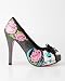 Iron Fist Sugar Witch Platform Shoe - Charcoal (Vegan)