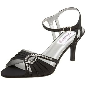 Dyeables Womens Ariana Ankle-Strap Sandal