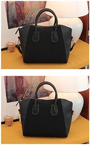 Bag fashion bags 2015 patchwork nubuck leather women's handbag smiley shoulder bags
