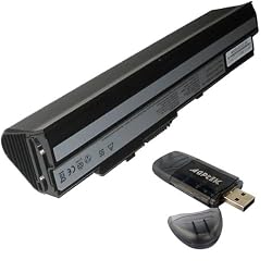 7200 mAh 9 Cell Battery for MSI Wind U100 U90 BTY-S11 BTY-S12 MS-N011 U100W-085NL series Battery BTY-S11 BTY-S12 3715A-MS6837D1 14L-MS6837D1 6317A-RTL8187SE TX2-RTL8187SE W/ a AGPtek&reg; USB 2.0 SD Card reader (Replacement)