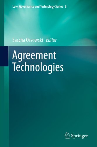 Agreement Technologies: 8 (Law, Governance and Technology Series)