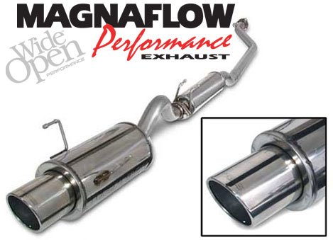 Magnaflow Cat Back Performance ExhaustCar Exhaust Cat Back SystemsAcuraRSX2002 to 2005L4 2.0L Type S- 5 in. Tip; Rear Exit