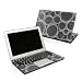 My Spiral Design Protector Skin Decal Sticker for Apple MacBook Pro 15 inch (SEPARATE TRACKPAD button, released in Jan 2006)